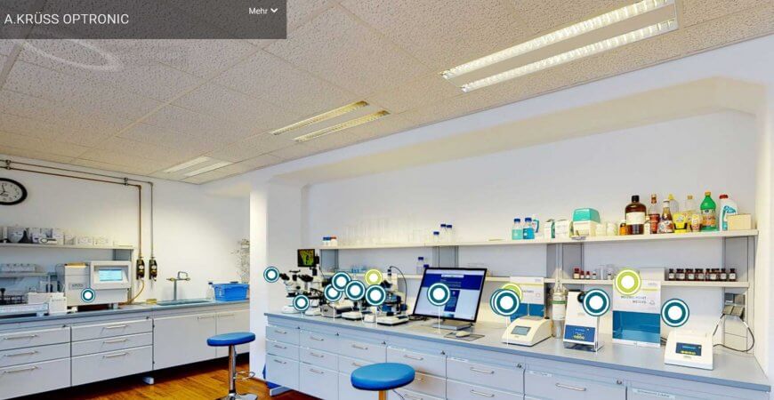 Virtual lab microscopes