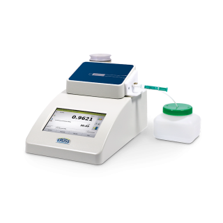 Density meter DS7800 with syringe for manual sample supply
