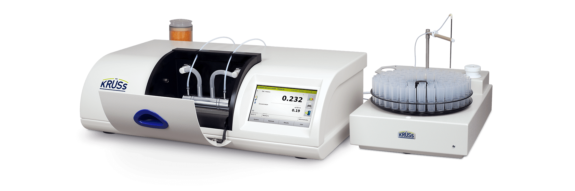 Polarimeter P8000-TF fully automatic sample feed